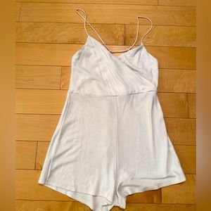 Mango white romper